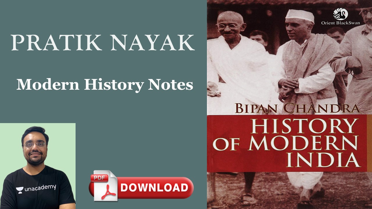 Pratik Nayak Modern History notes