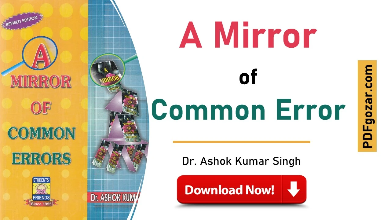 A Mirror of Common Error by A.K. Singh pdf