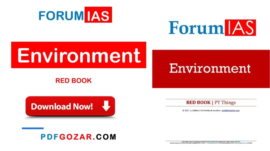 FORUM IAS RED BOOK Environment 2021