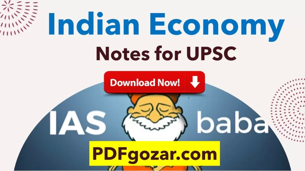 IAS BABA Indian Economy Notes for UPSC PDF Free Download