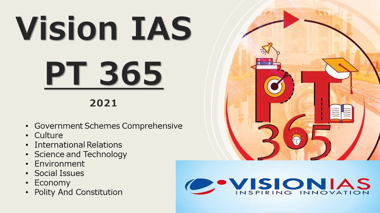 Vision IAS PT 365 for 2021 PDF Download