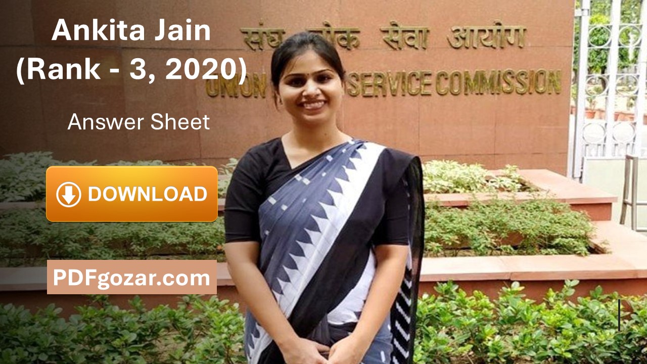Ankita Jain Answer Sheet