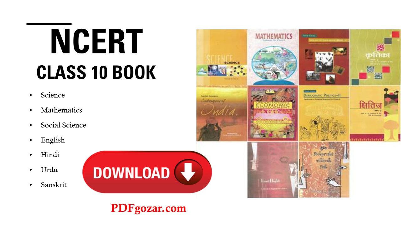 NCERT Books For Class 10 