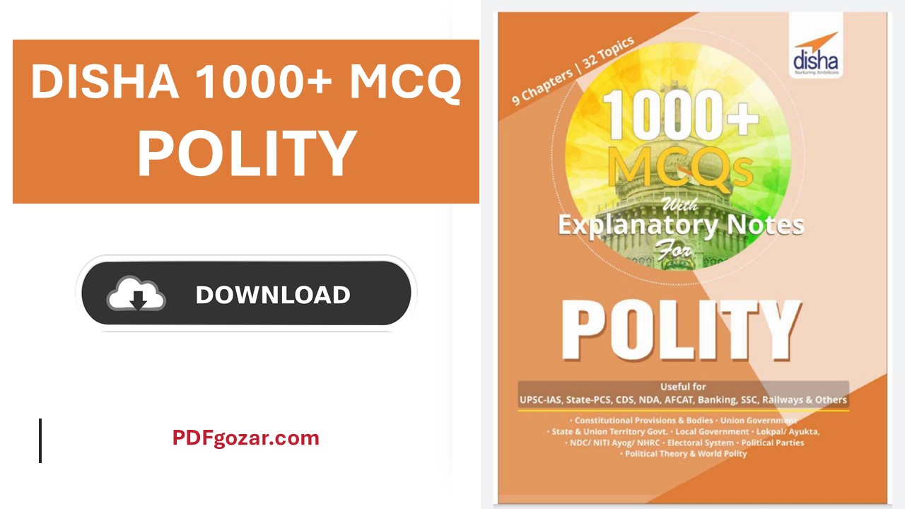 DISHA POLITY MCQ PDF Free Download