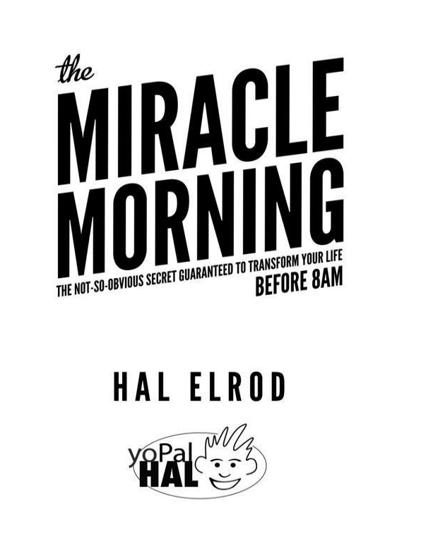 The Miracle Morning PDF