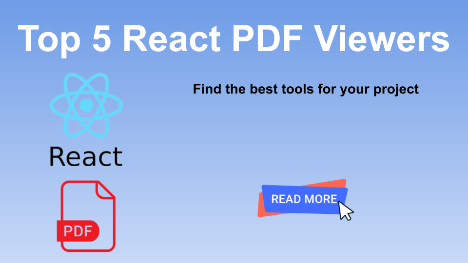 Top 5 React PDF Viewers