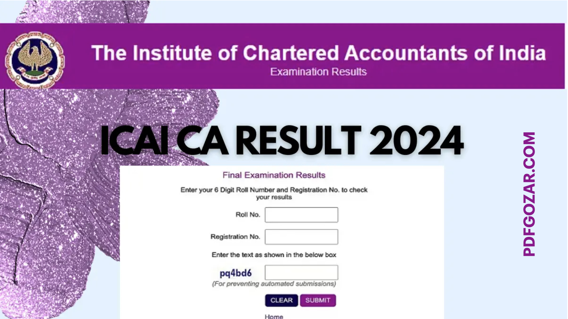 CA Final Result May 2024 PDF