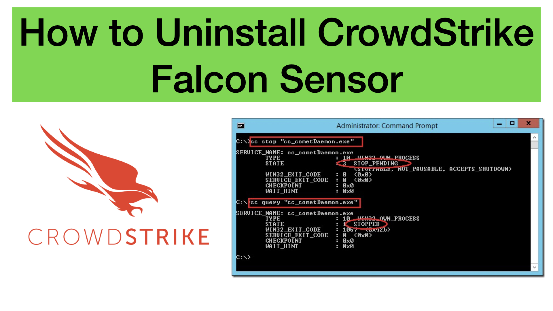 How to Uninstall CrowdStrike Falcon Sensor