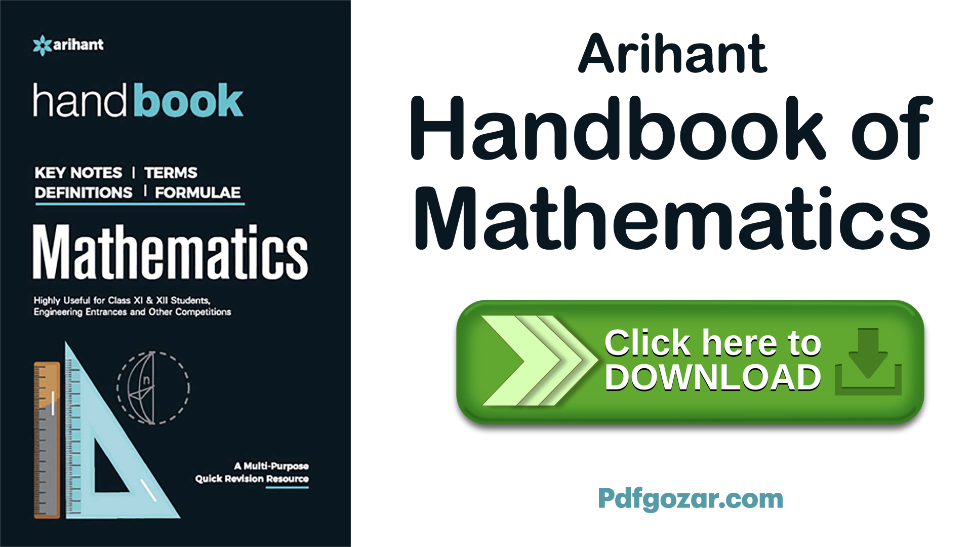 Arihant Mathematics Handbook PDF