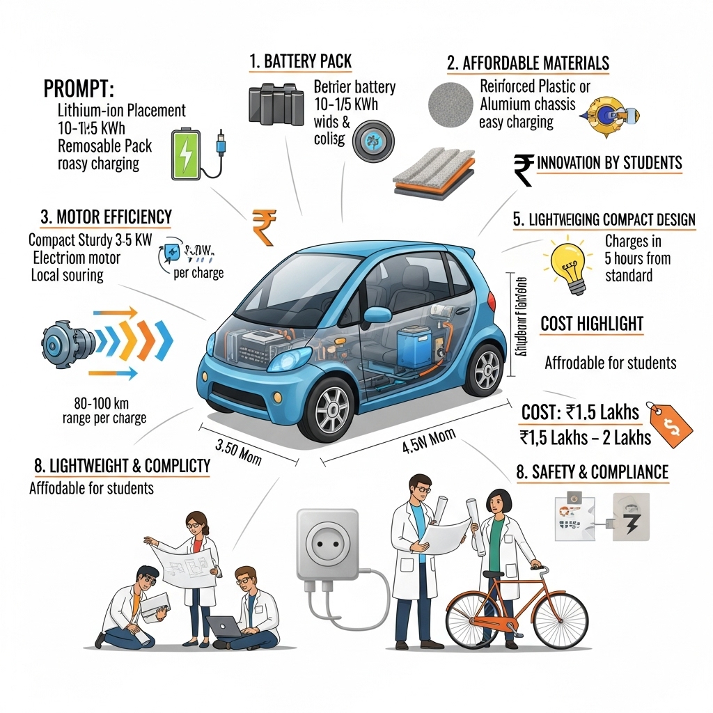 How College Students Are Building Low-Cost EVs in India - Features Overview