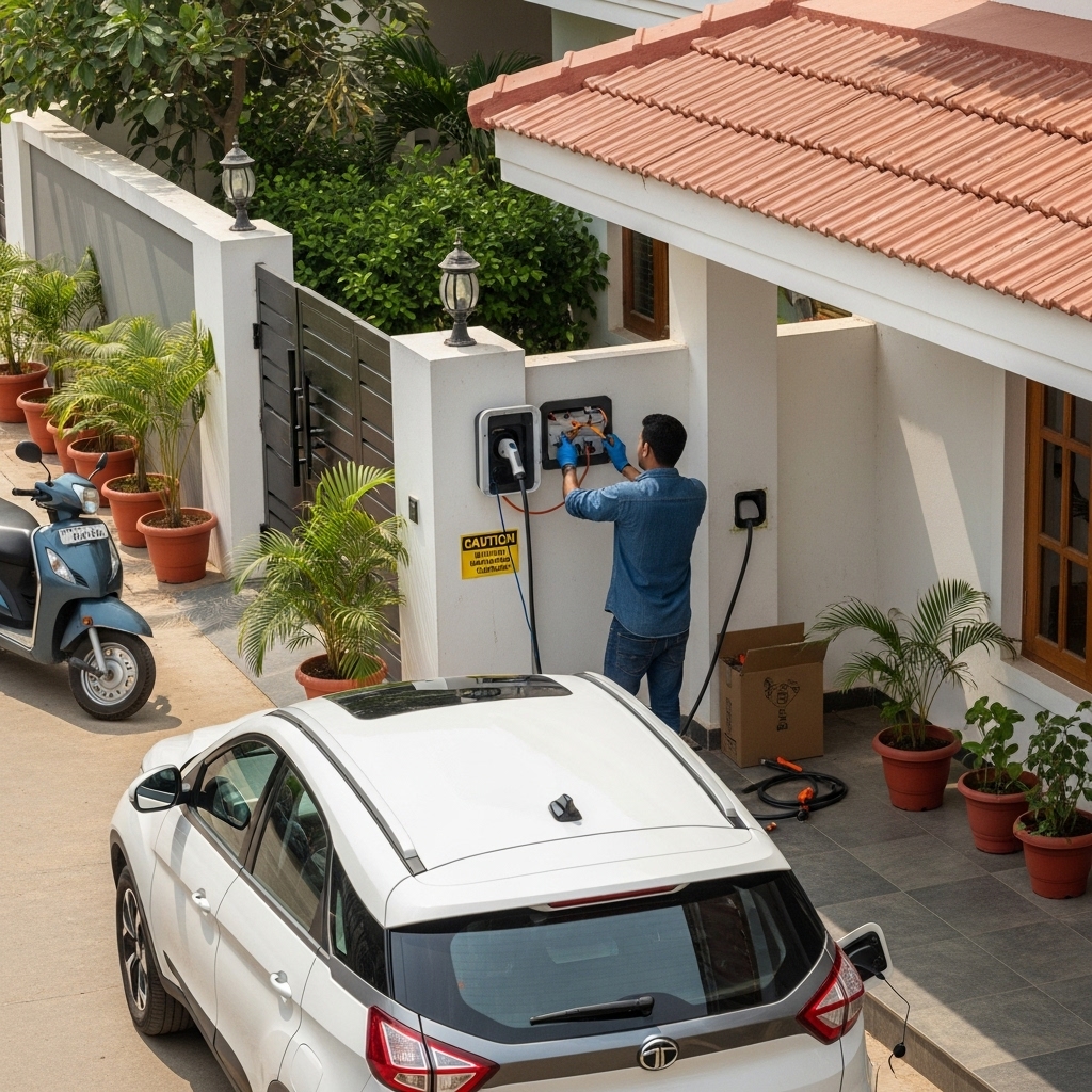 How to Install an EV Charger at Home in India: Step-by-Step Guide - Supporting Image