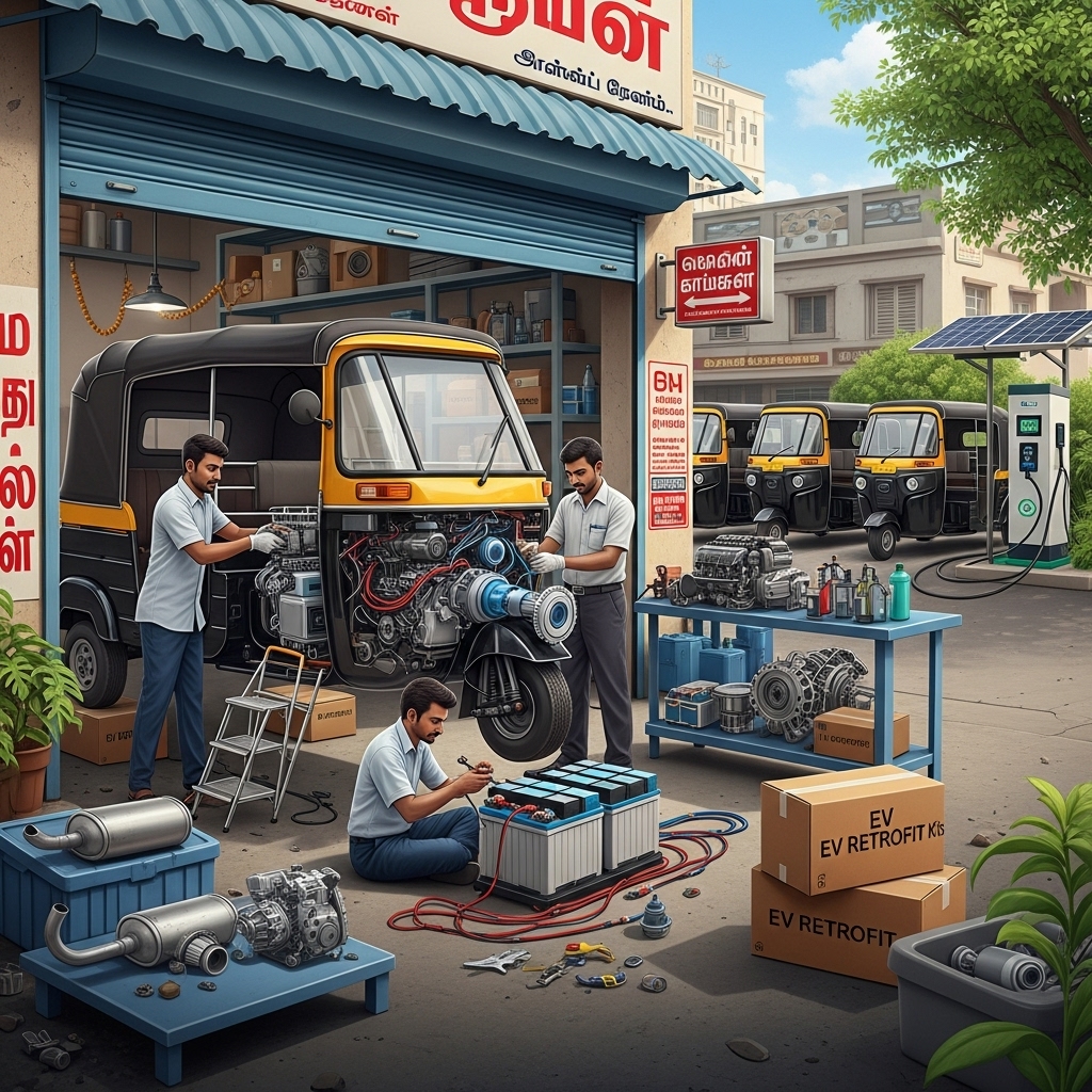 Electric Auto Rickshaw Retrofitting in Chennai: A Game-Changer - Supporting Image