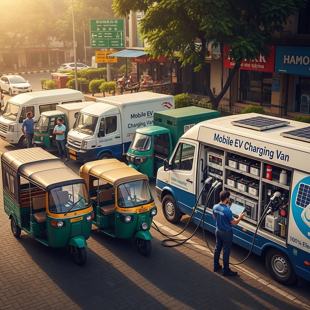 Mobile EV Charging Vans: How They’re Recharging India's Fleets - Supporting Image