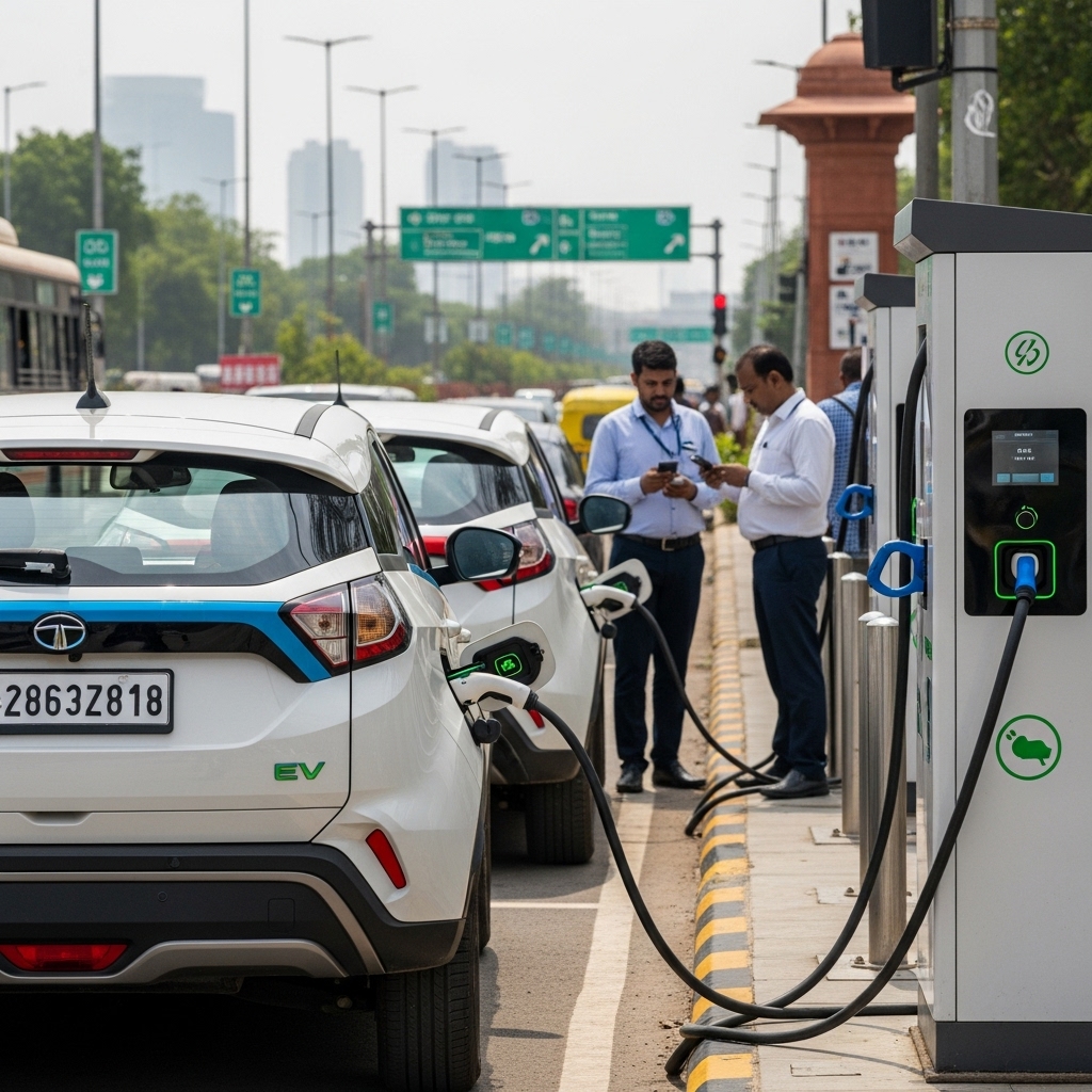 EV Charging on the Go: Real Case Study from Delhi or Mumbai - Supporting Image