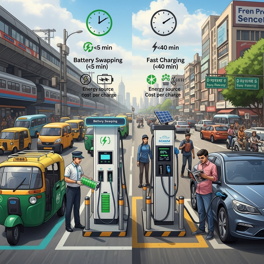 Battery Swapping vs Fast Charging: What Works Best in India? - Supporting Image