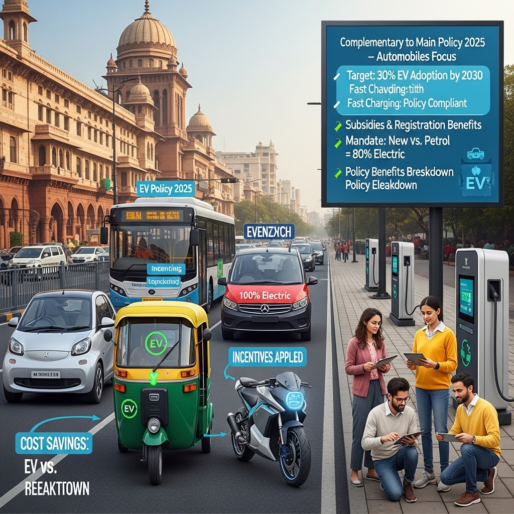 India's EV Policy 2025: Targets, Mandates & What It Means for You - Supporting Image