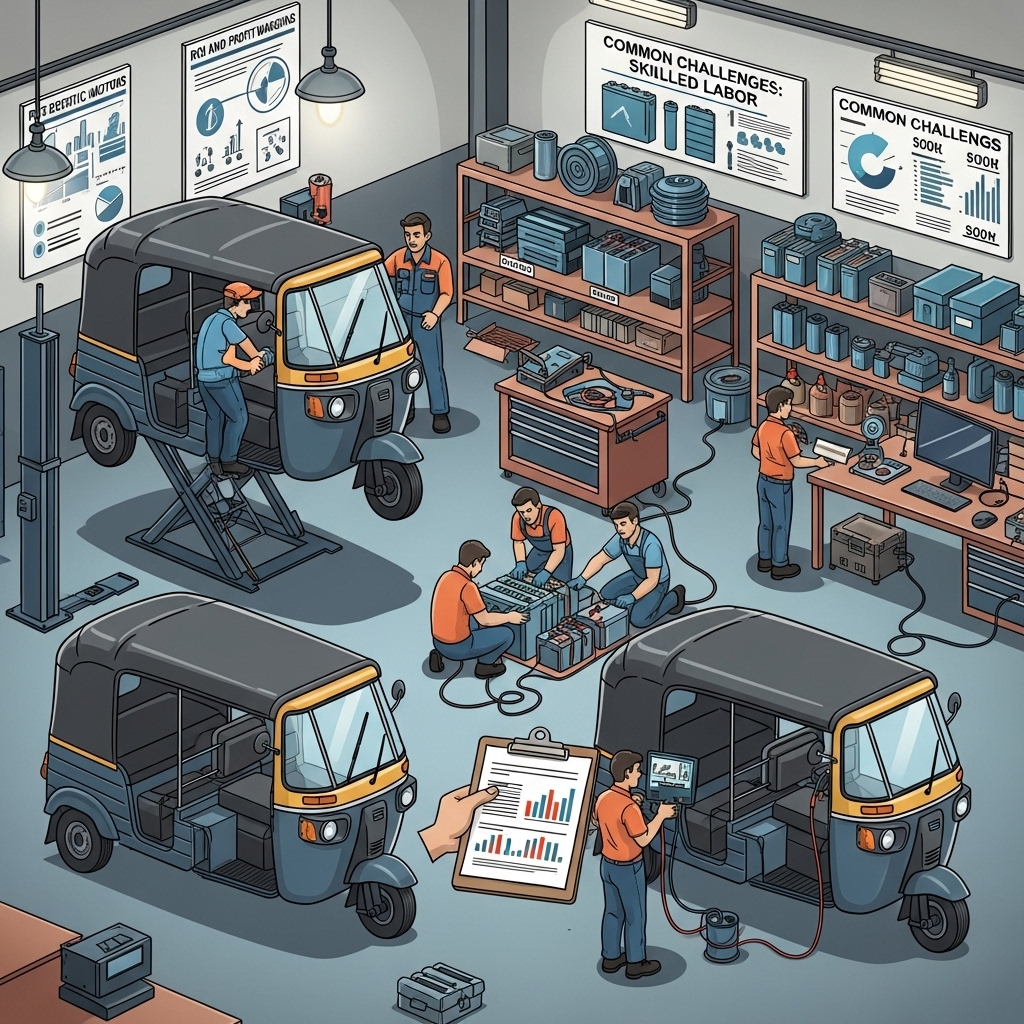 Electric 3‑Wheelers Retrofit Business: Profits & Challenges - Supporting Image