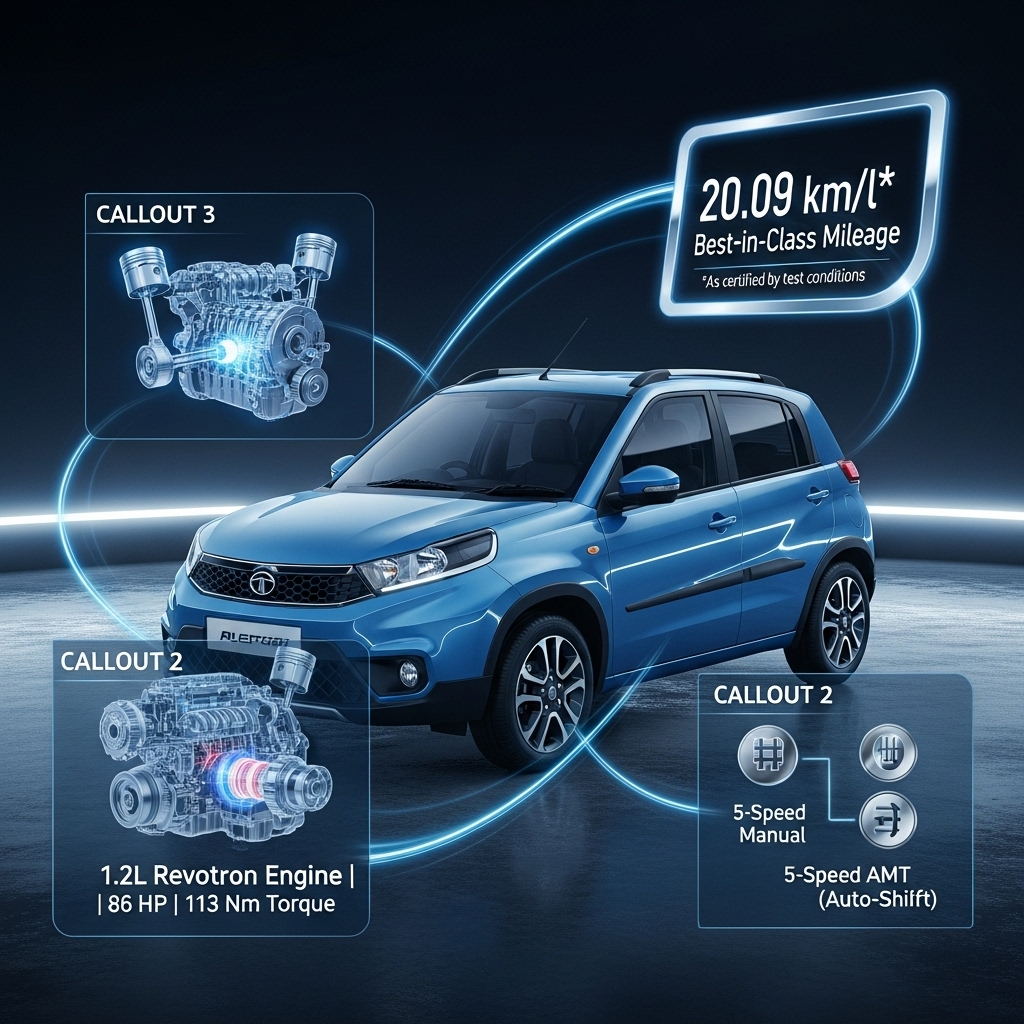 Tata Punch facelift specs: engine, powertrain, and mileage - Features Overview