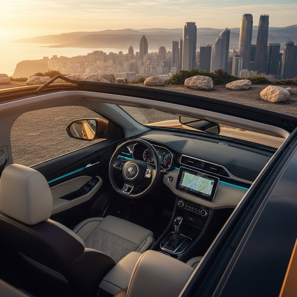 MG Hector Facelift Sunroof and Luxury Features - Features Overview