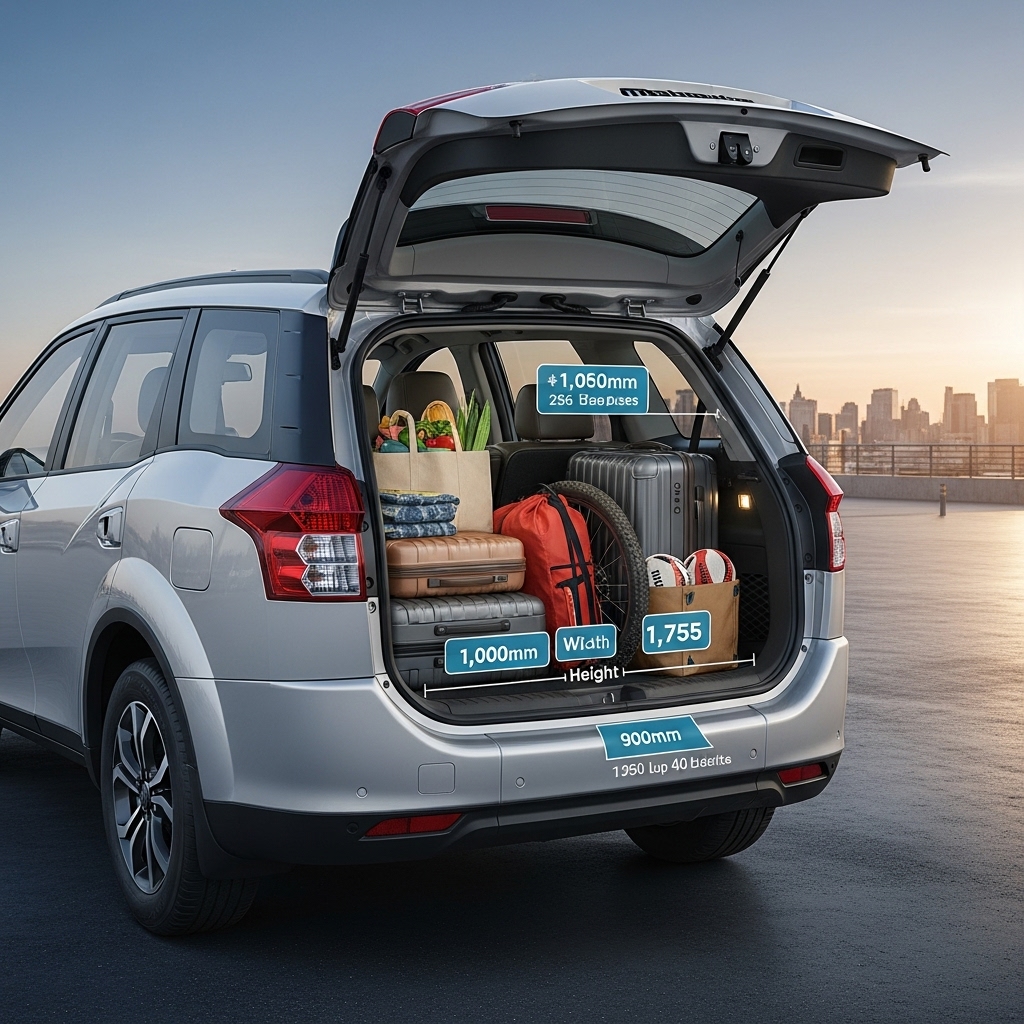 Mahindra XUV700 Boot Space and Practicality - Features Overview