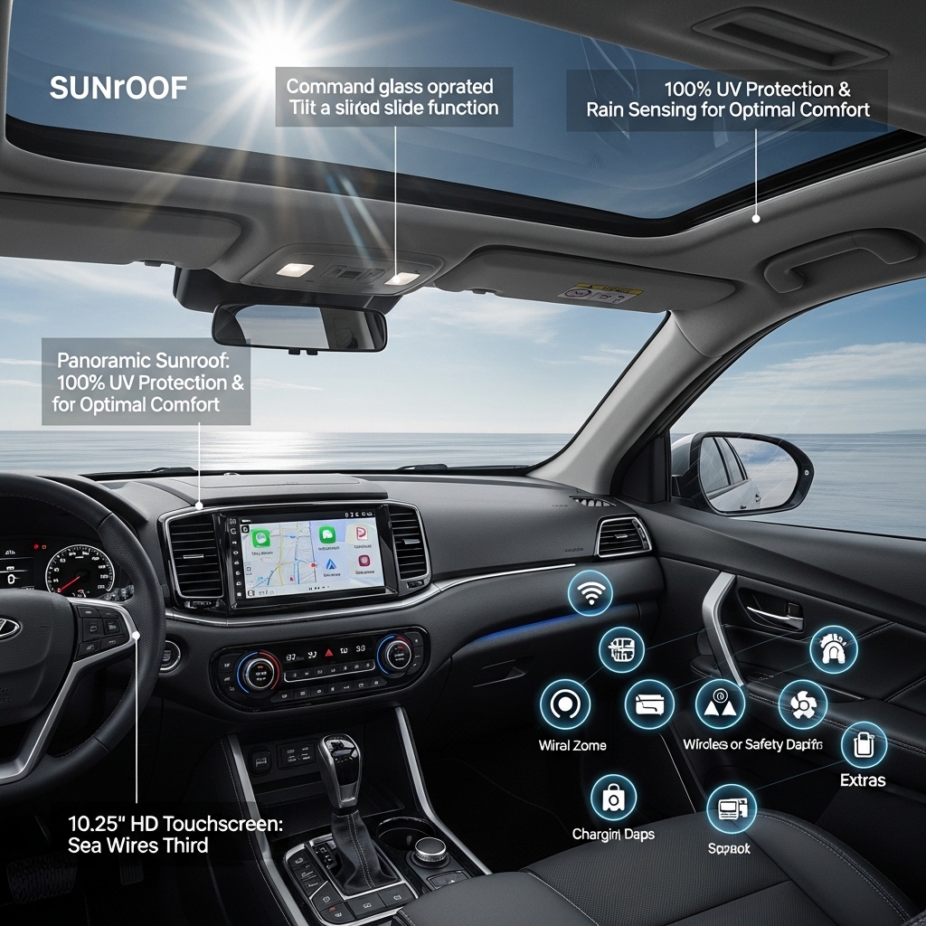 Mahindra XUV700 Sunroof, Screen, and Tech Review - Features Overview