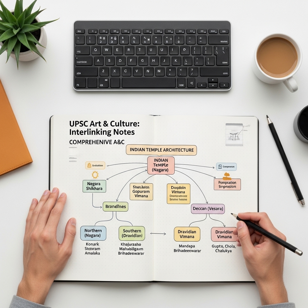 Art and Culture Notes for UPSC Civil Services - Study Strategy