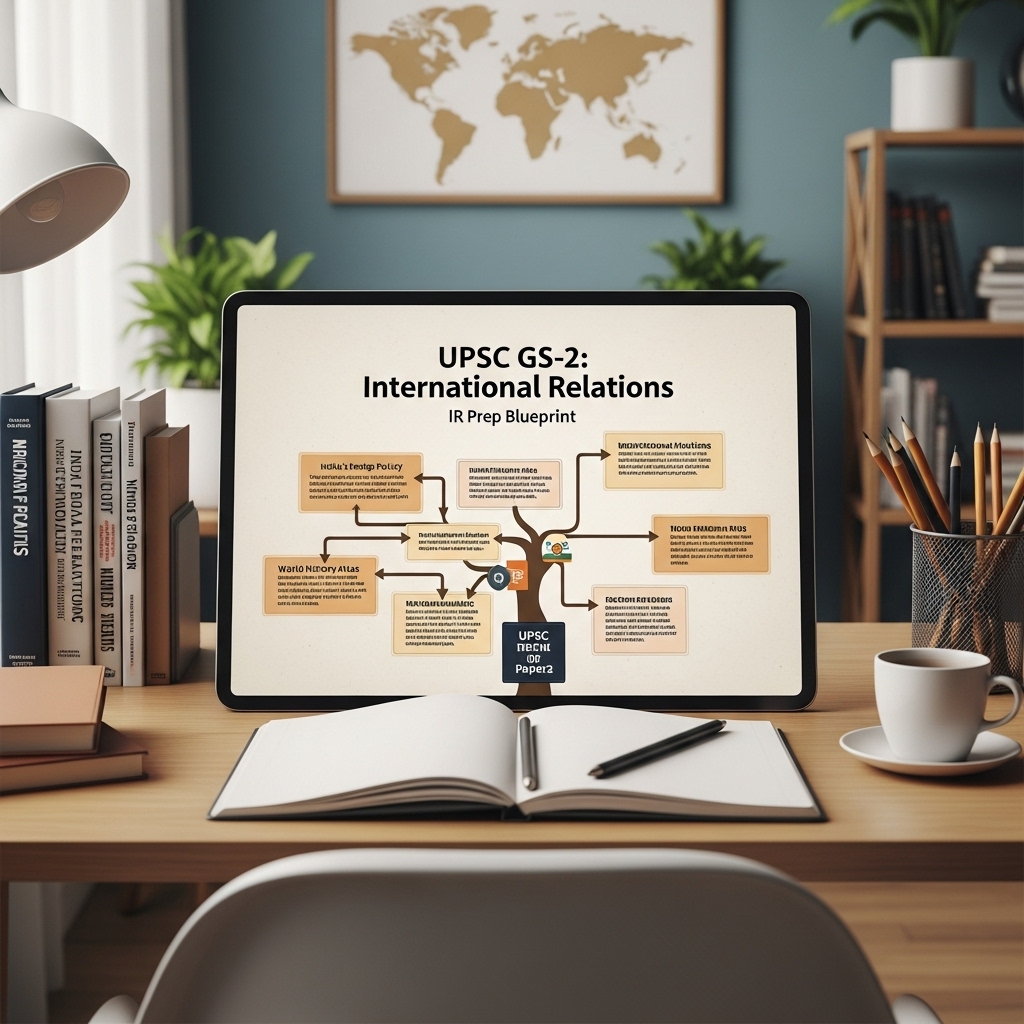 International Relations for UPSC Mains GS Paper 2 - Study Strategy