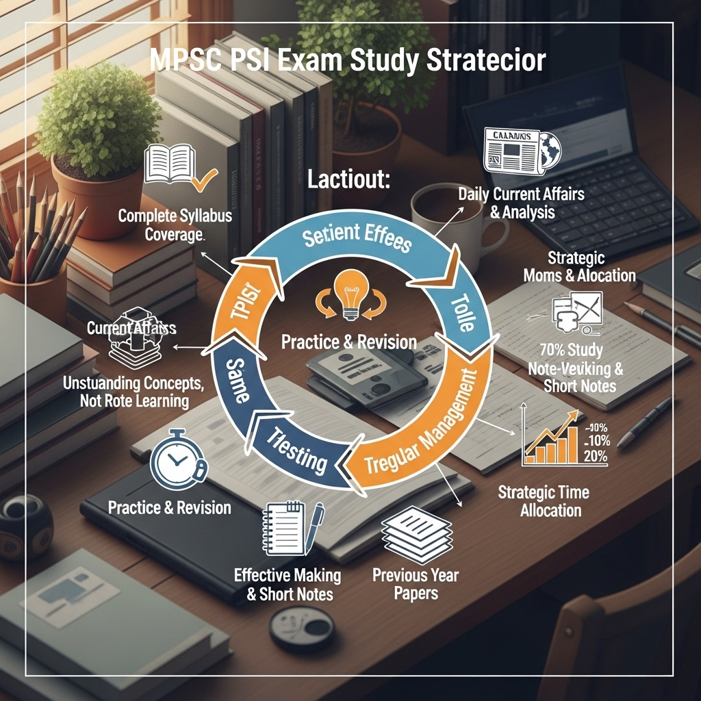 MPSC Police Sub Inspector Exam Study Material - Study Strategy