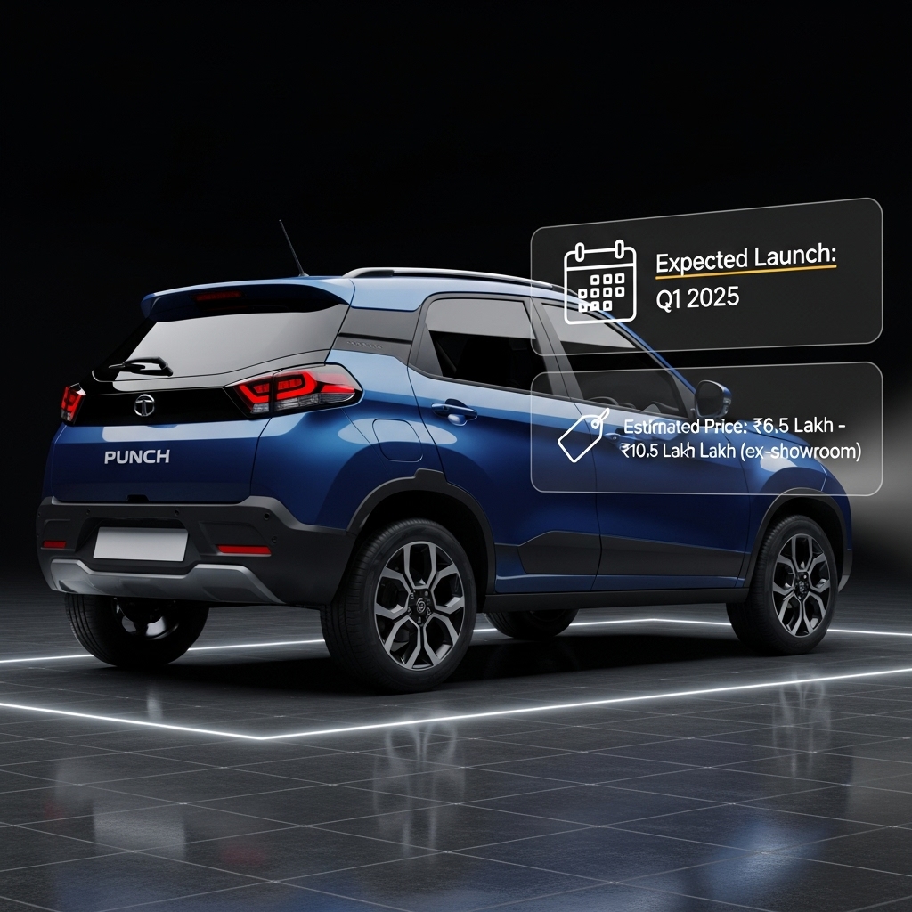 Tata Punch facelift expected launch date and price - Supporting Image