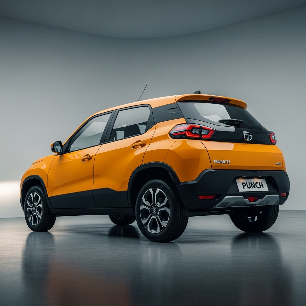 Tata Punch facelift colour options and variants - Supporting Image