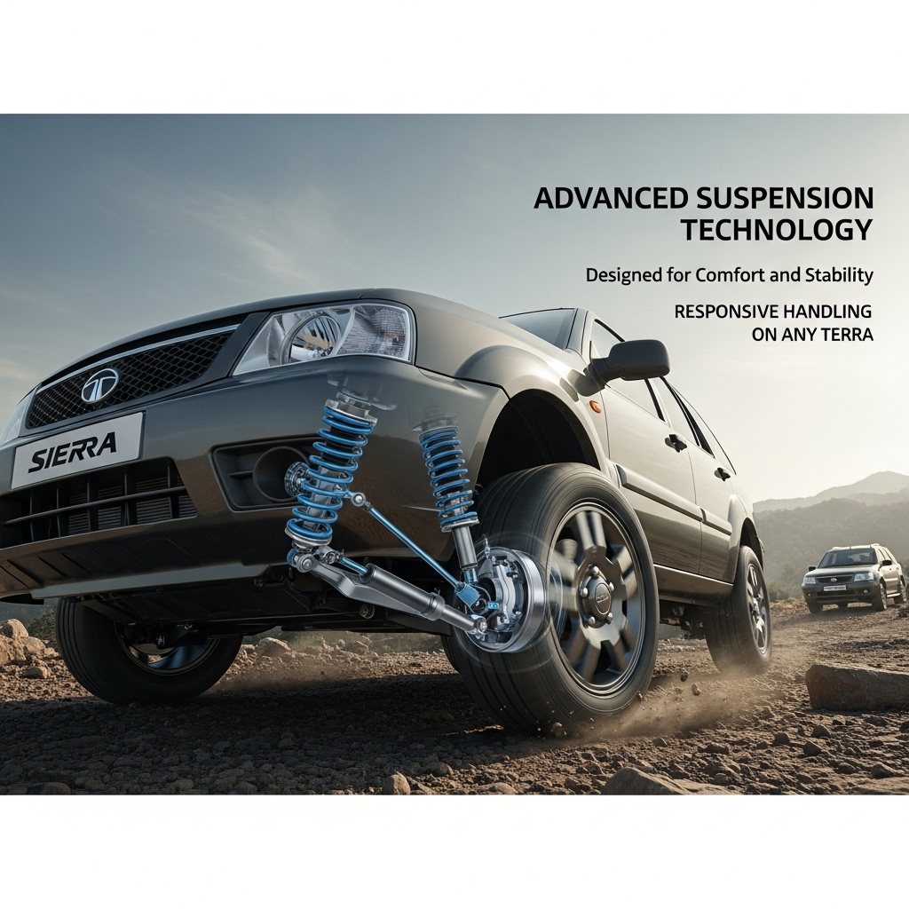 Tata Sierra Suspension and Ride Comfort - Supporting Image