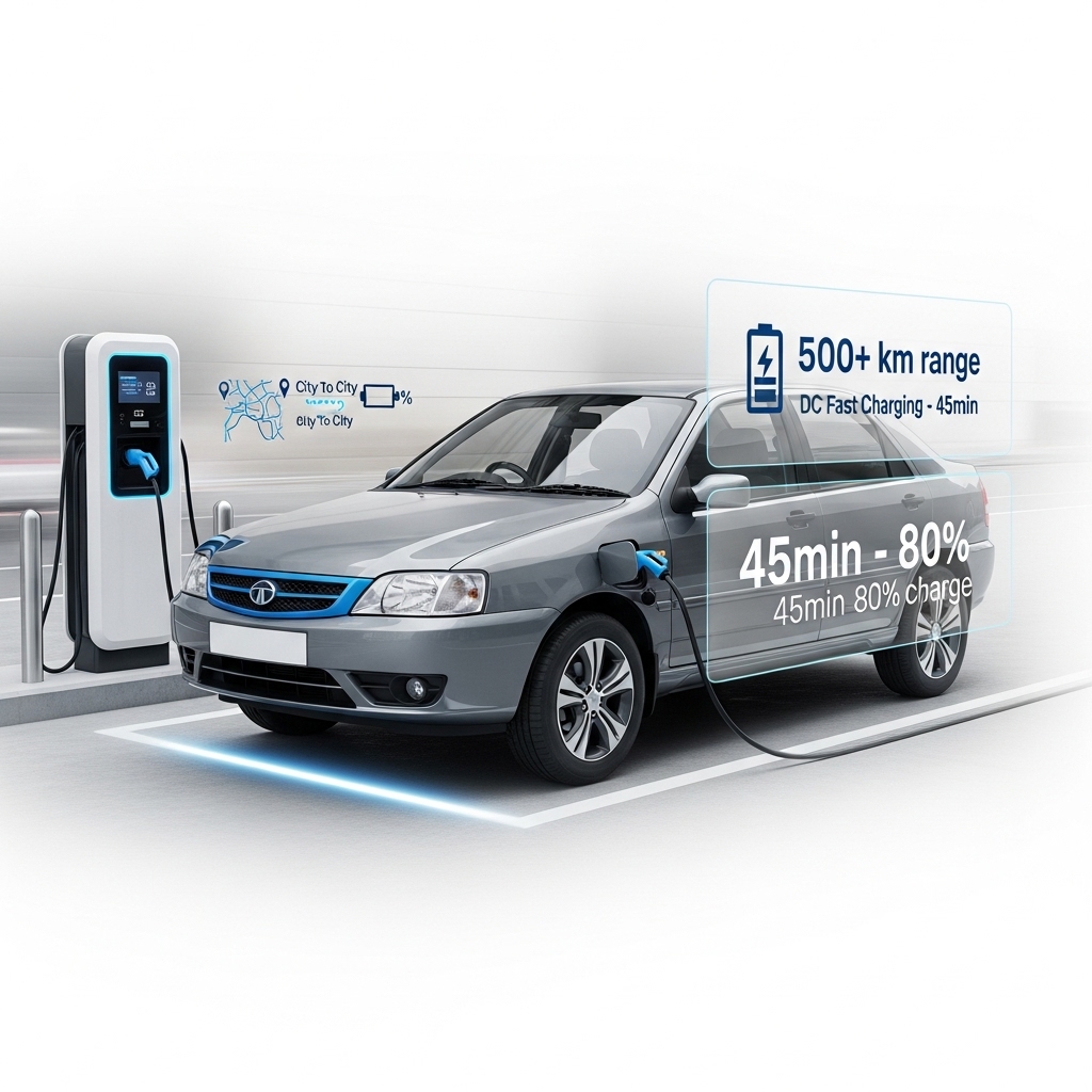 Tata Sierra EV Range and Charging Time - Supporting Image