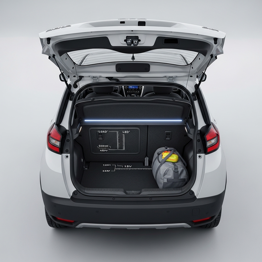 Tata Punch Facelift Boot Space and Practicality - Supporting Image