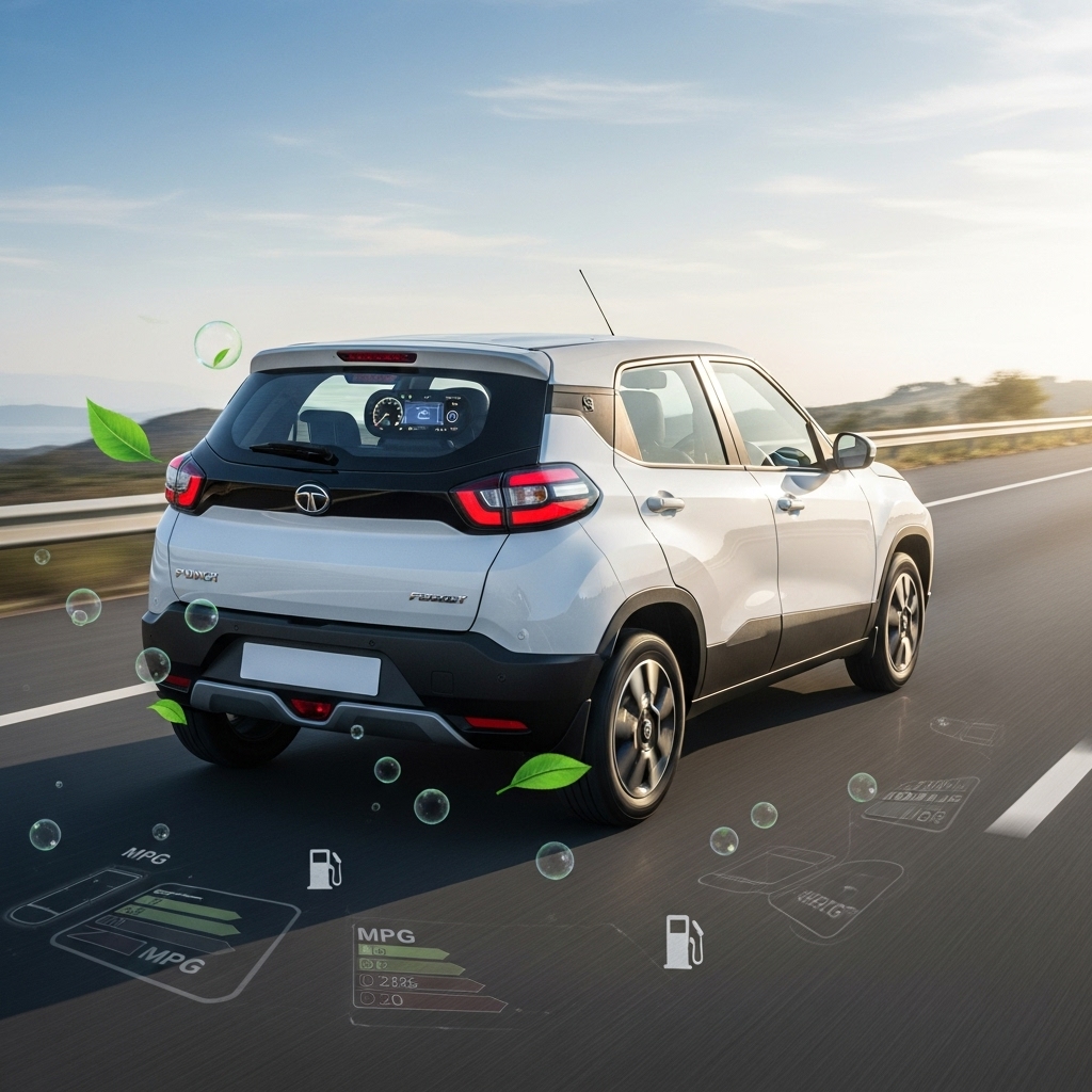 Tata Punch Facelift Mileage and Fuel Efficiency - Supporting Image