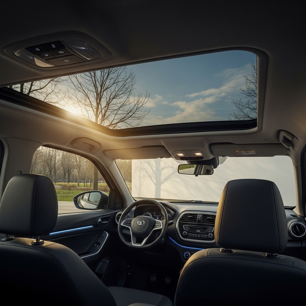 Tata Punch Facelift Sunroof and Comfort Features - Supporting Image