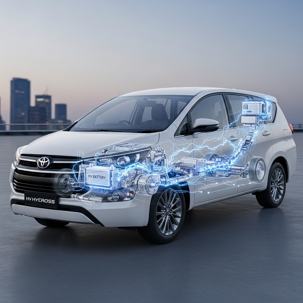 Toyota Innova Hycross Hybrid Mileage and Fuel Efficiency - Supporting Image