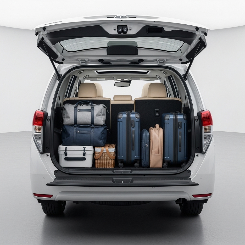 Toyota Innova Hycross Boot Space and Seating Capacity - Supporting Image