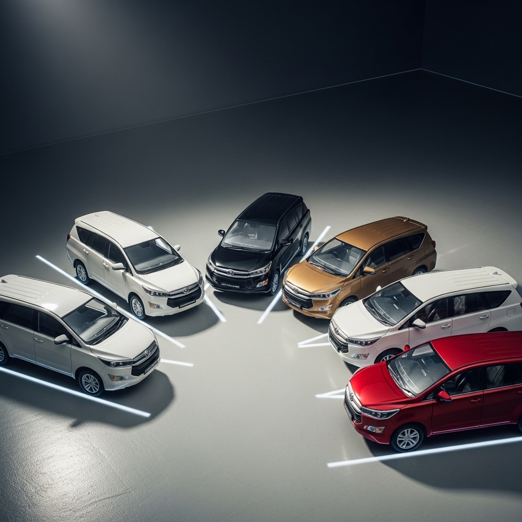 Toyota Innova Hycross Colour Options and Variants - Supporting Image