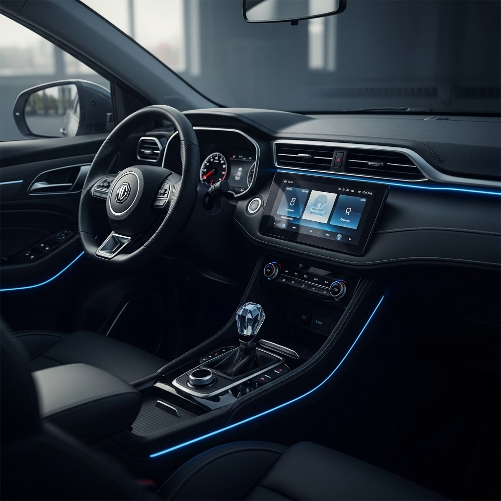 MG Hector Facelift Interior Features and Screens - Supporting Image
