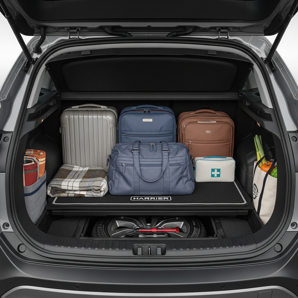 Tata Harrier Facelift Boot Space and Comfort Review - Supporting Image