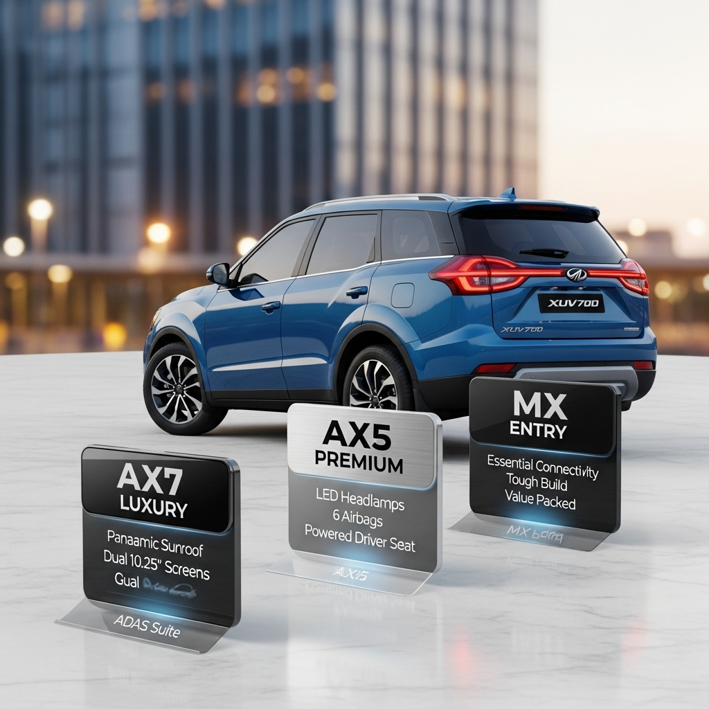 Mahindra XUV700 Price and On-road Variants - Supporting Image
