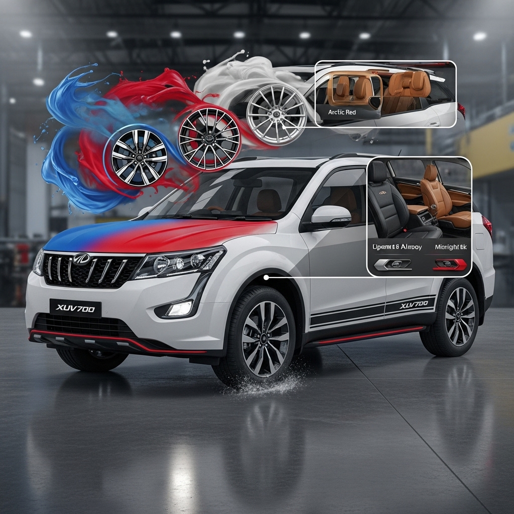 Mahindra XUV700 Colour Options and Customization - Supporting Image