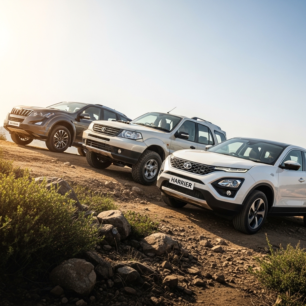 Mahindra XUV700 vs Tata Safari and Harrier Comparison - Supporting Image