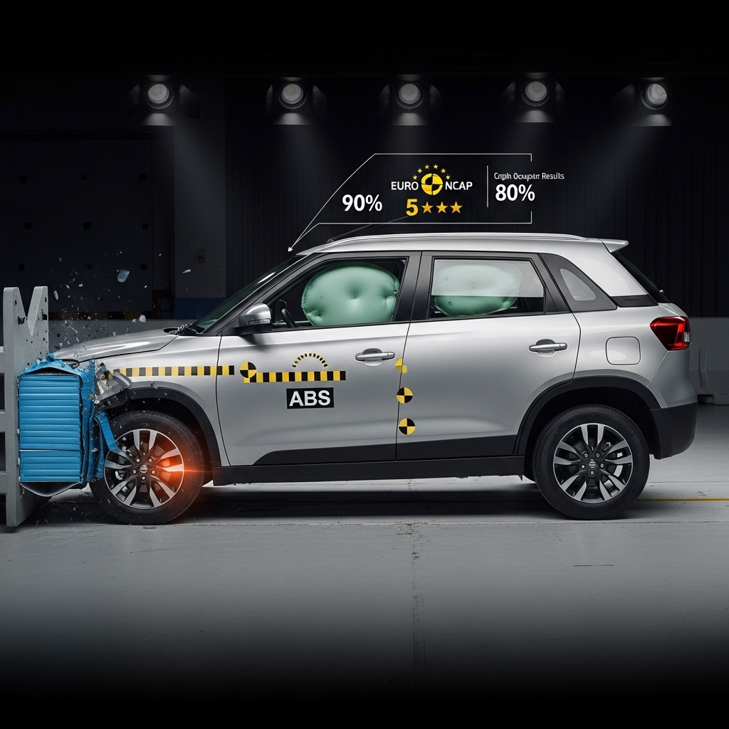 Maruti Brezza Safety Features and Crash Test Results - Supporting Image