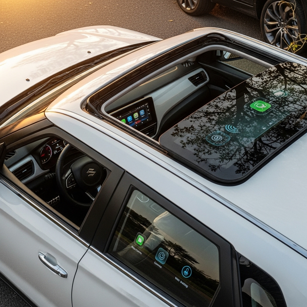 Maruti Brezza Sunroof and Smart Features - Supporting Image
