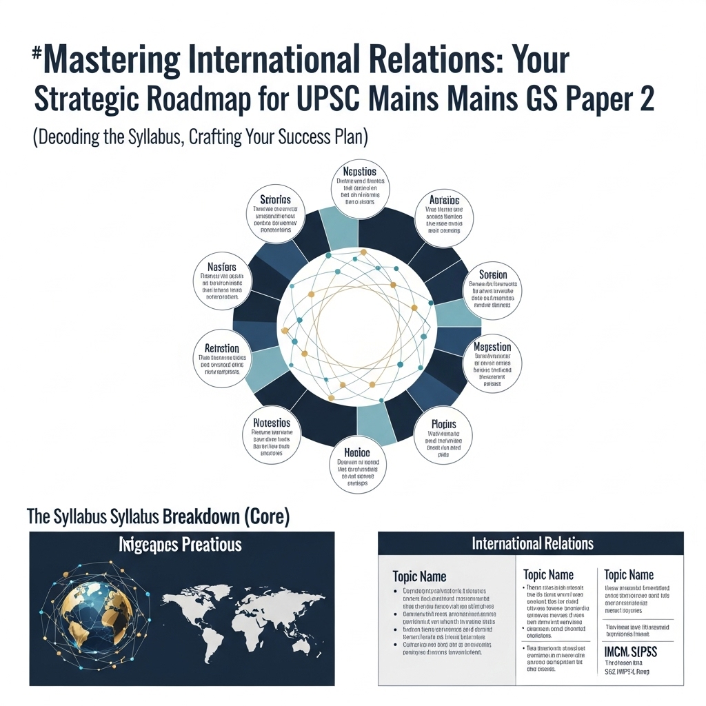 International Relations for UPSC Mains GS Paper 2 - Success Tips