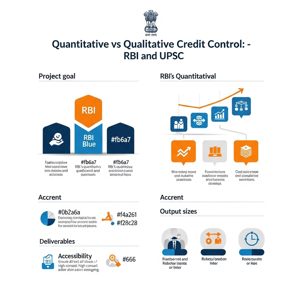 Quantitative vs Qualitative Credit Control RBI Guide - Detailed Guide
