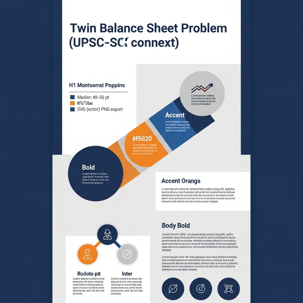 Complete Guide to Twin Balance Sheet Problems for UPSC - Detailed Guide