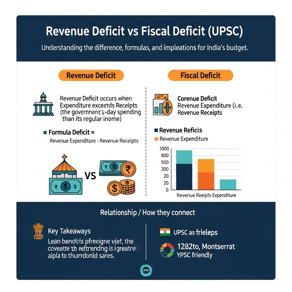 Ultimate Guide: Revenue Deficit vs Fiscal Deficit for UPSC - Detailed Guide