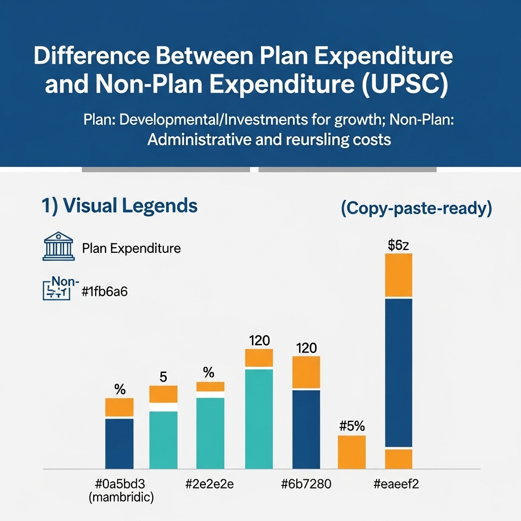 Ultimate Guide to Plan vs Non-Plan Expenditure UPSC - Detailed Guide